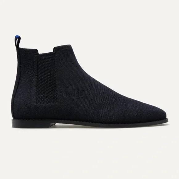 Rothy’s The Merino Ankle Boot Onyx Black